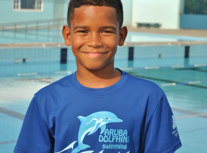Enzo Croes a gana di tres lugar di PanAm Aquatics Virtual Junior Open Water