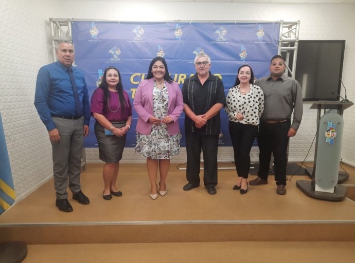Festividad Himno y Bandera 18 maart na Archivo Nacional Aruba
