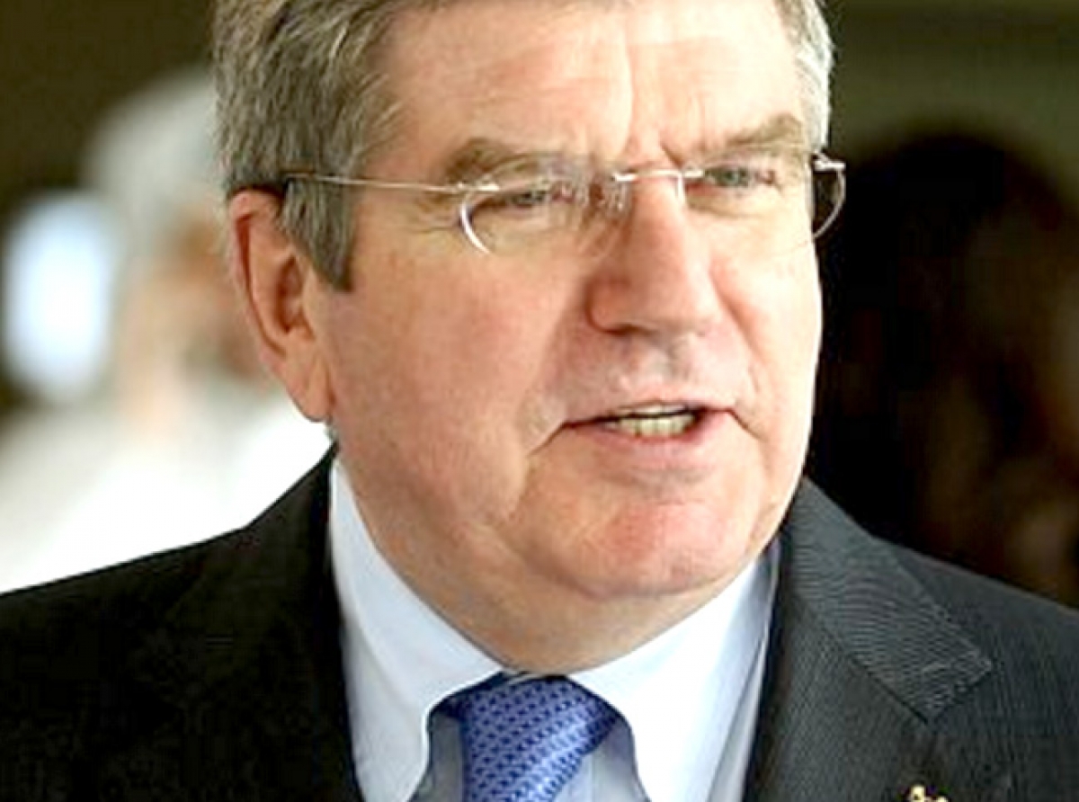 President di IOC Thomas Bach lo bay bishita actividad di Aruba Doet tambe   