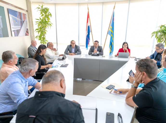 Proyecto RWZI ta den estado hopi avansa y ta premira cu trabounan di construccion lo por cuminsa pronto