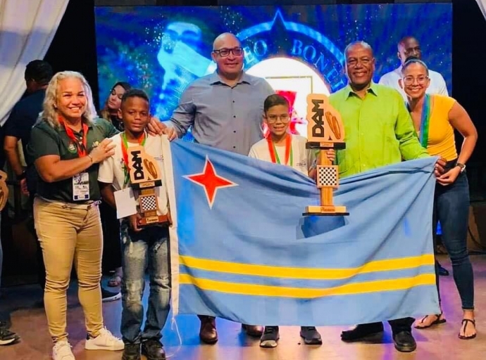 Minister di Deporte ta felicita atletanan di Aruba pa nan excelente prestacion  den Weganan Interinsular 2023