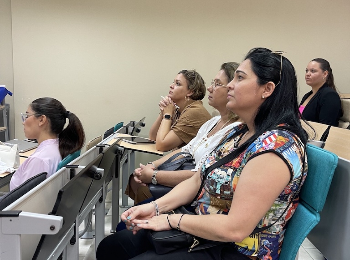 Studiantenan di Facultad di Hospitalidad y Turismo di Universidad di Aruba a organiza varios evento special pa comunidad