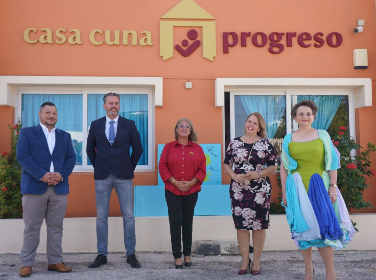 Gobierno ta felicita Casa Cuna Progreso cu 66 aña di existencia