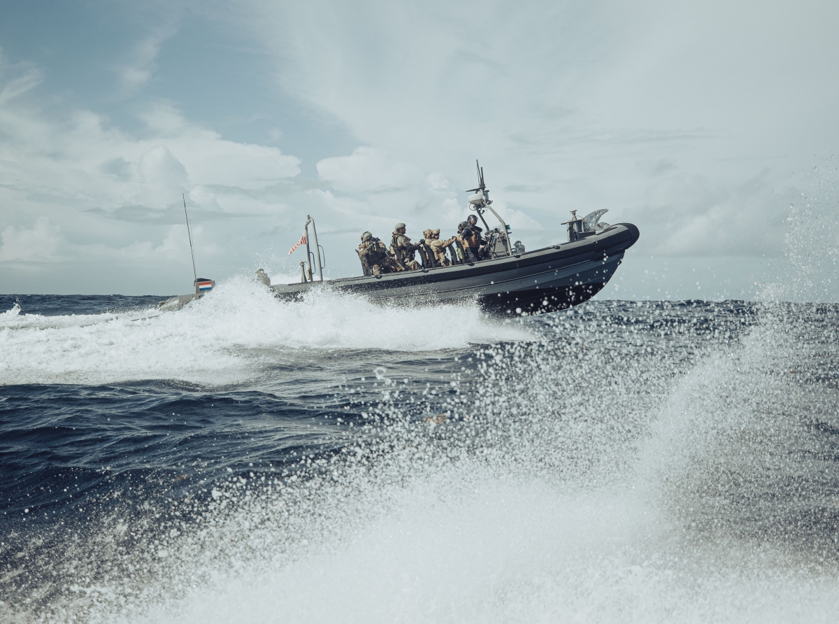 Barco Hulandes a yuda captura 2.200 kilo cocaina den cuatro dia