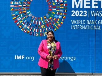 Ministro Maduro ta atende ‘IMF Spring Meetings’ pa check opcionnan pa refinancia Aruba su debe externo