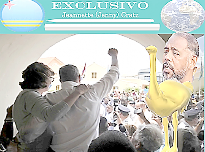 Candidato Notario mr. Mike Eman tabata parce avestruz?