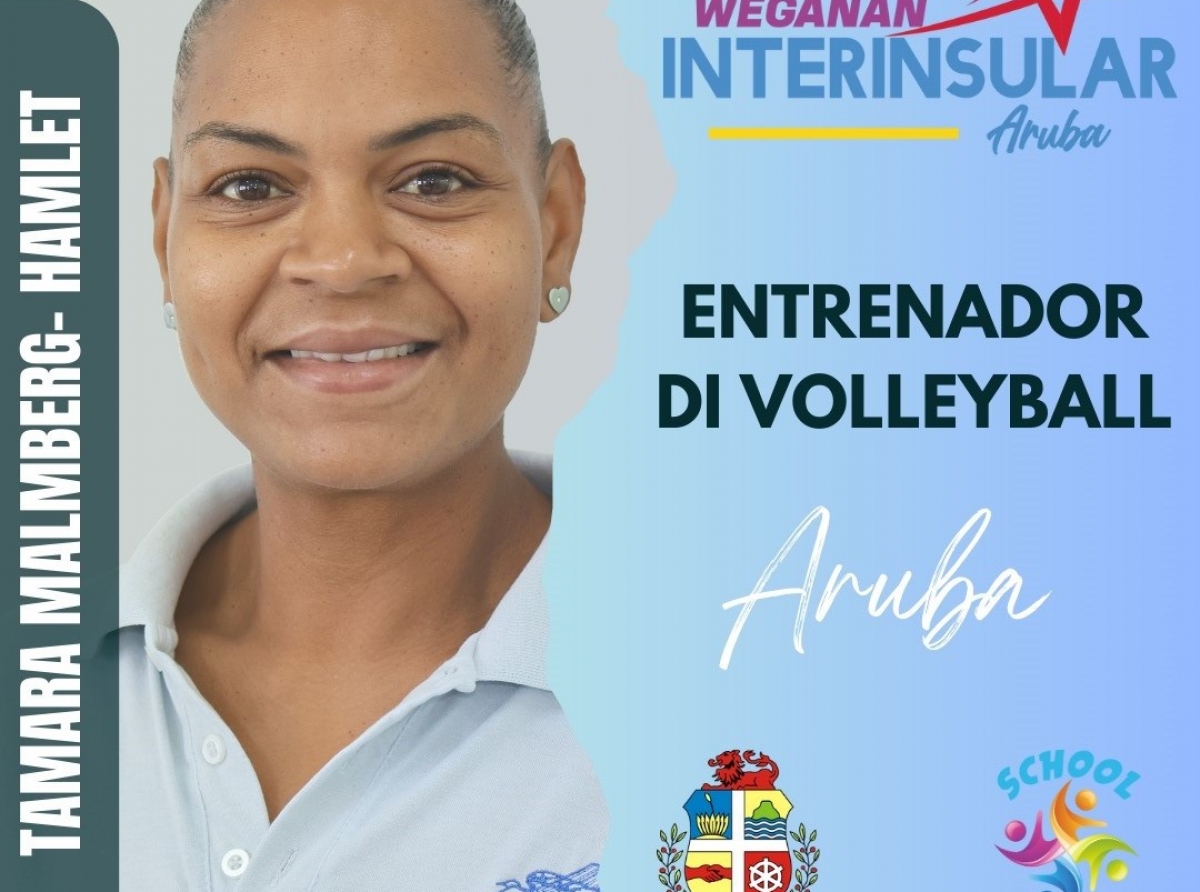 Maria School ta representa Aruba den e deporte di volleyball den Weganan Interinsular 2023