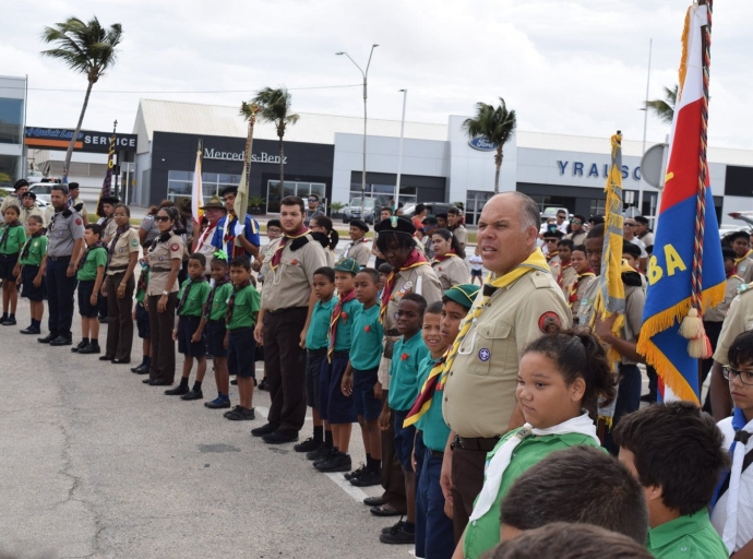 Scouting Aruba ta celebra Dia di San Jorge