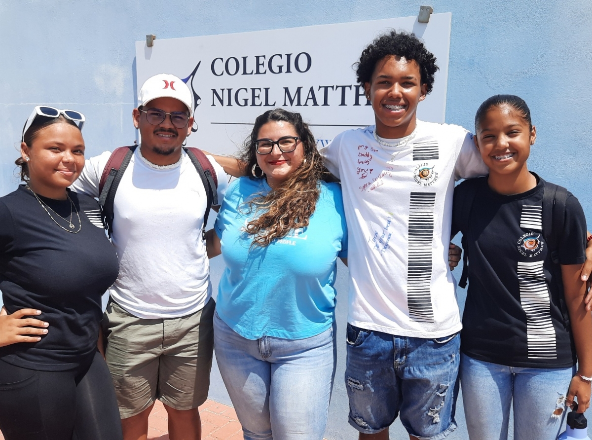 Awe tin Open Dag na Colegio Nigel Matthew na San Nicolas