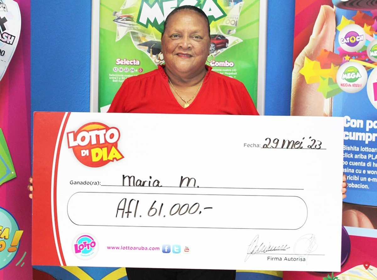 Maria a gana e jackpot di Lotto di Dia