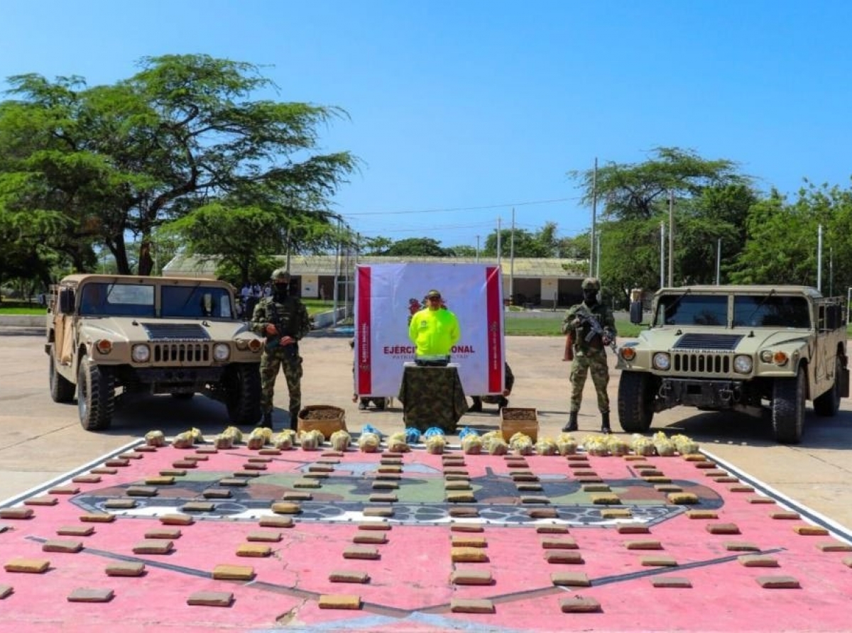 Cargamento di 80 kilo di marihuana haya dera bao di tera