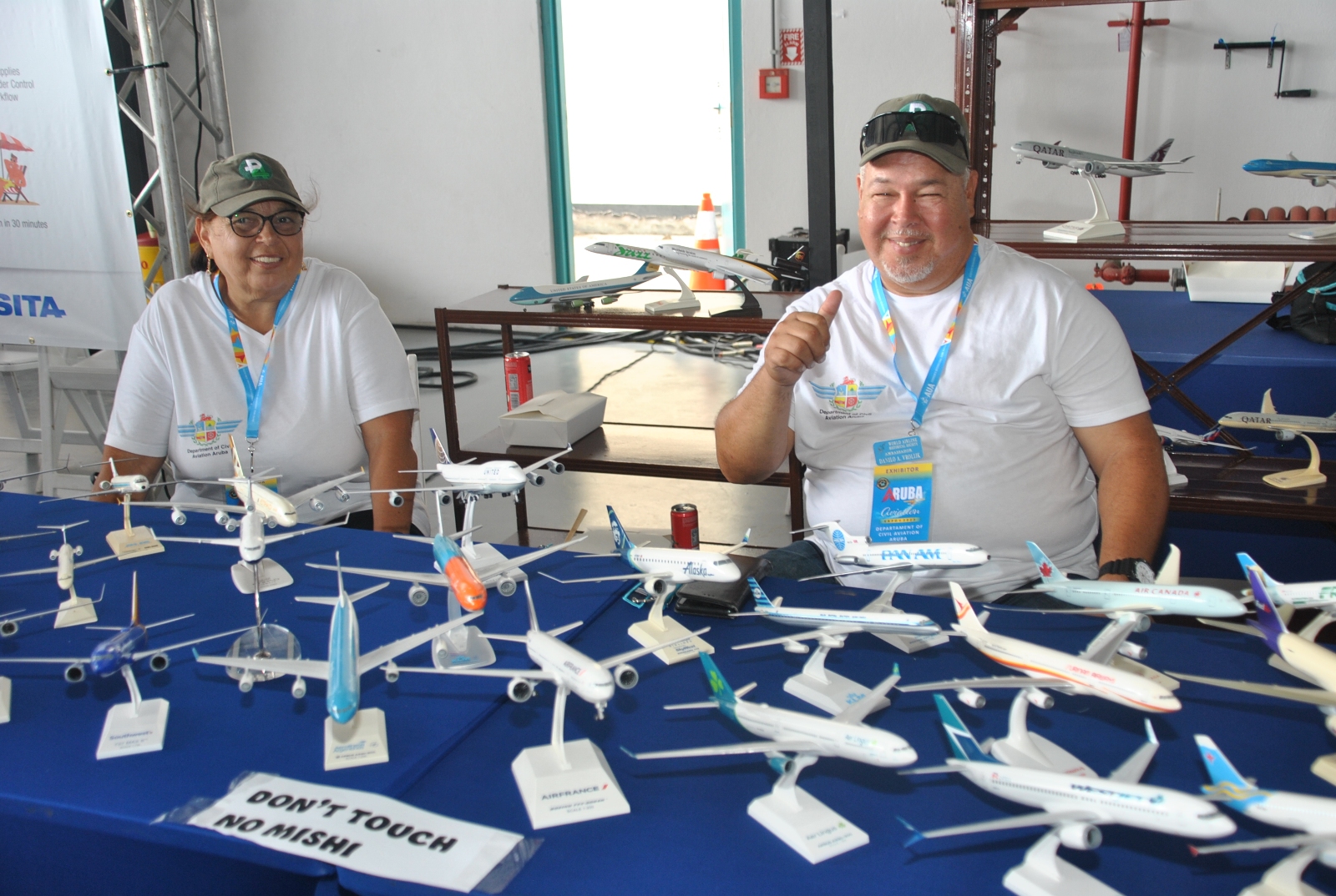 Departamento di Aviacion Civil tambe presente na Aruba Aviation Expo 2023