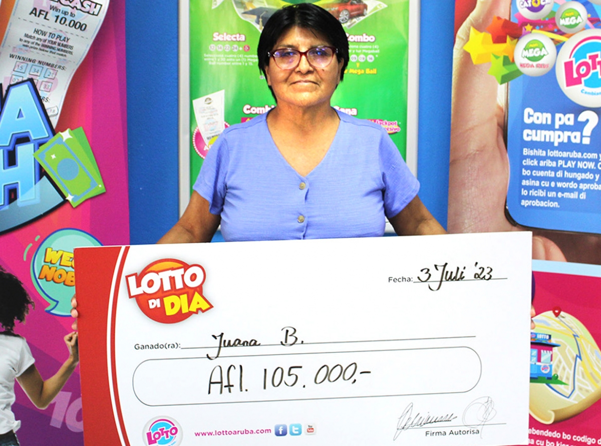 Juana a bay cobra e premio gordo di Jackpot di Lotto di Dia