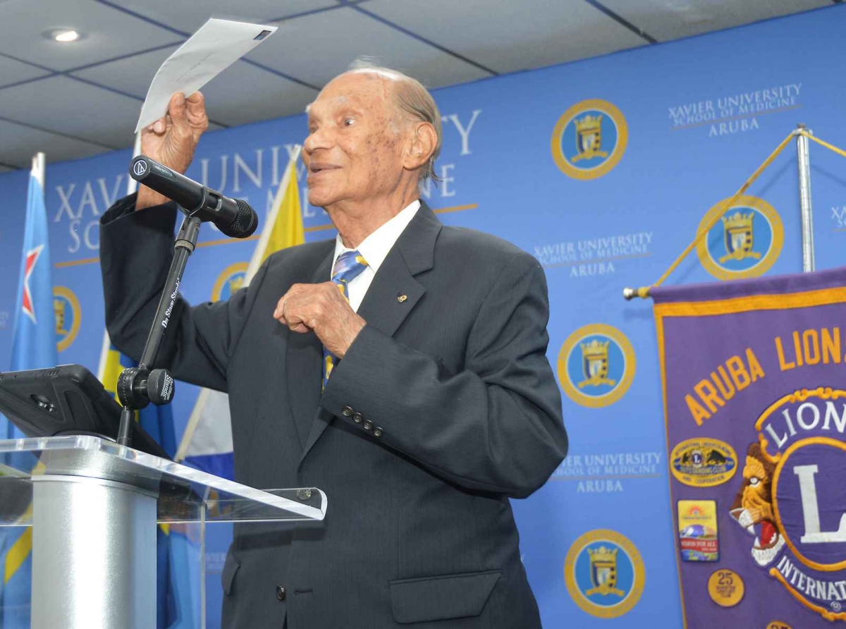 Aruba Lions Club ta instala directiva nobo pa 2023-2024