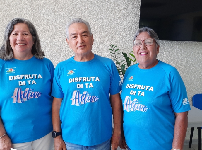 Mentornan dunando tayernan di trabao pa adulto mayor organiza pa Hunto Grandi, Grandi Hunto