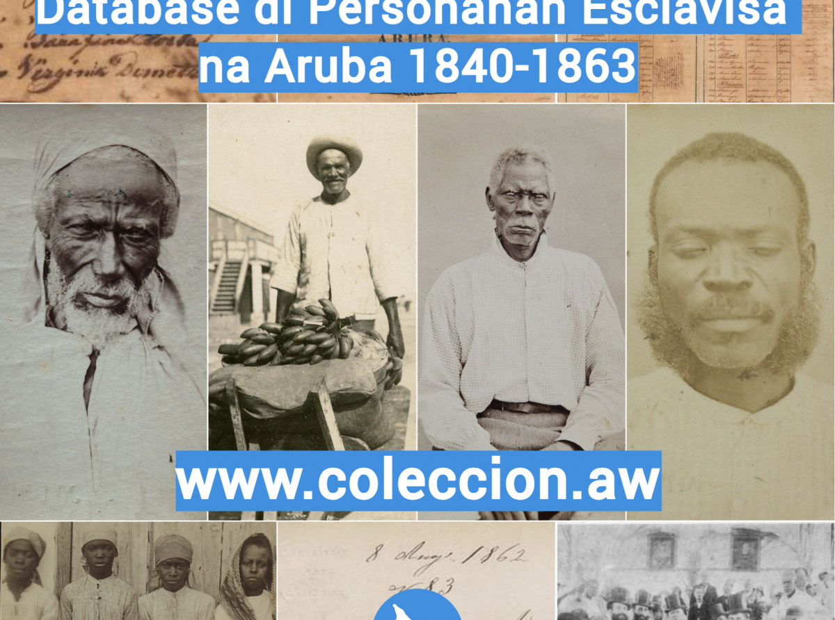 Database di personanan esclavisa na Aruba 1840-1863 ta disponibel online