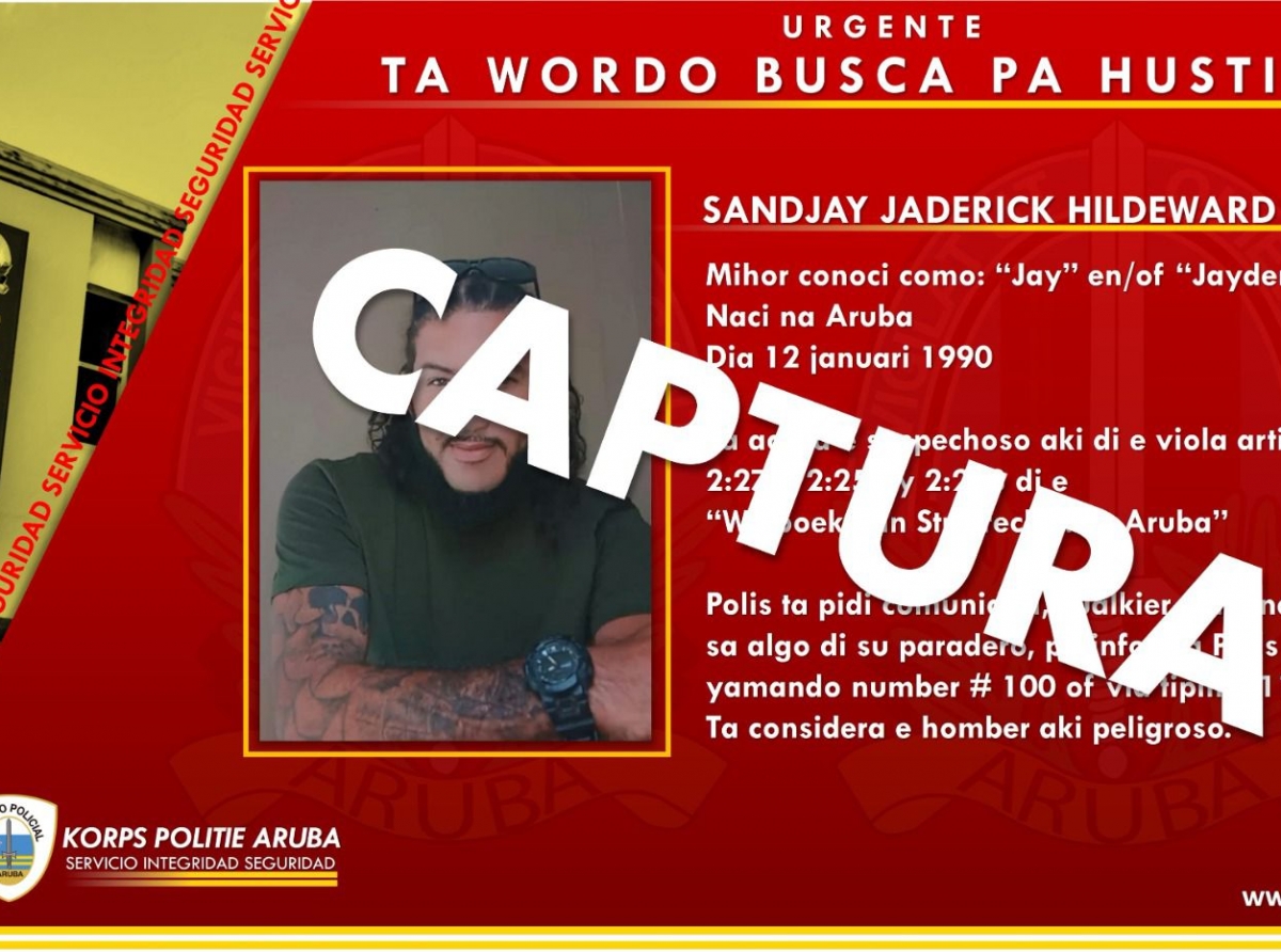 Polis a logra captura Sandjay Maduro