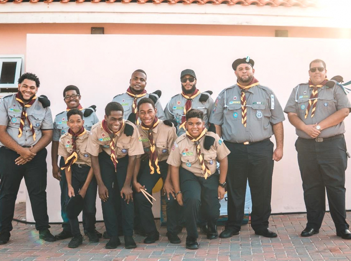 Celebracion 40 aña di existencia grupo Scout St. Paulus Michael