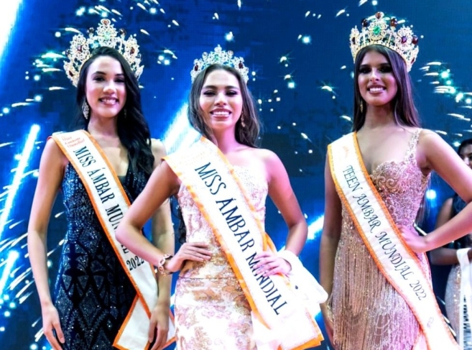 Jayleen Croes a conkista na Republica Dominicana e corona di Miss Ambar Mundial 2023