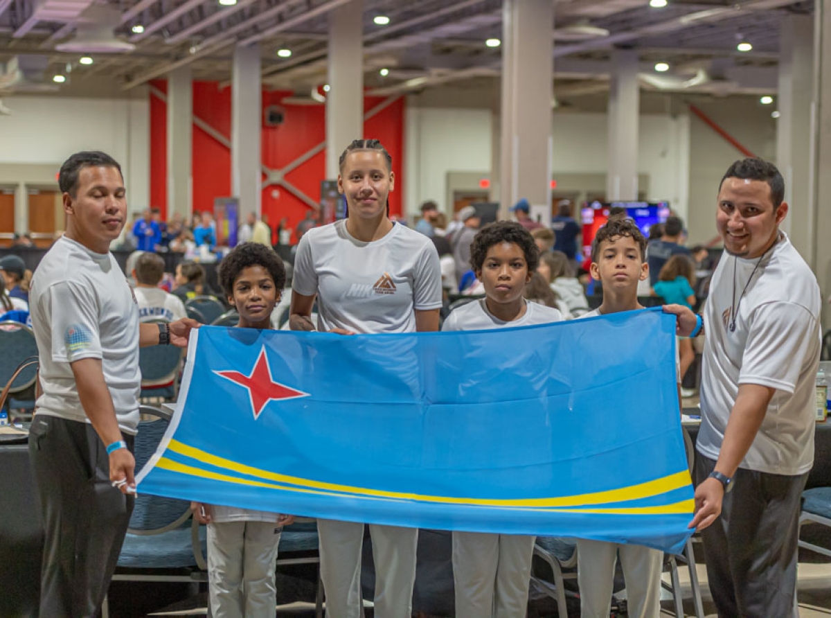 Taekwondo Team Aruba a logra 4 medaya di oro y 3 di plata na Miami