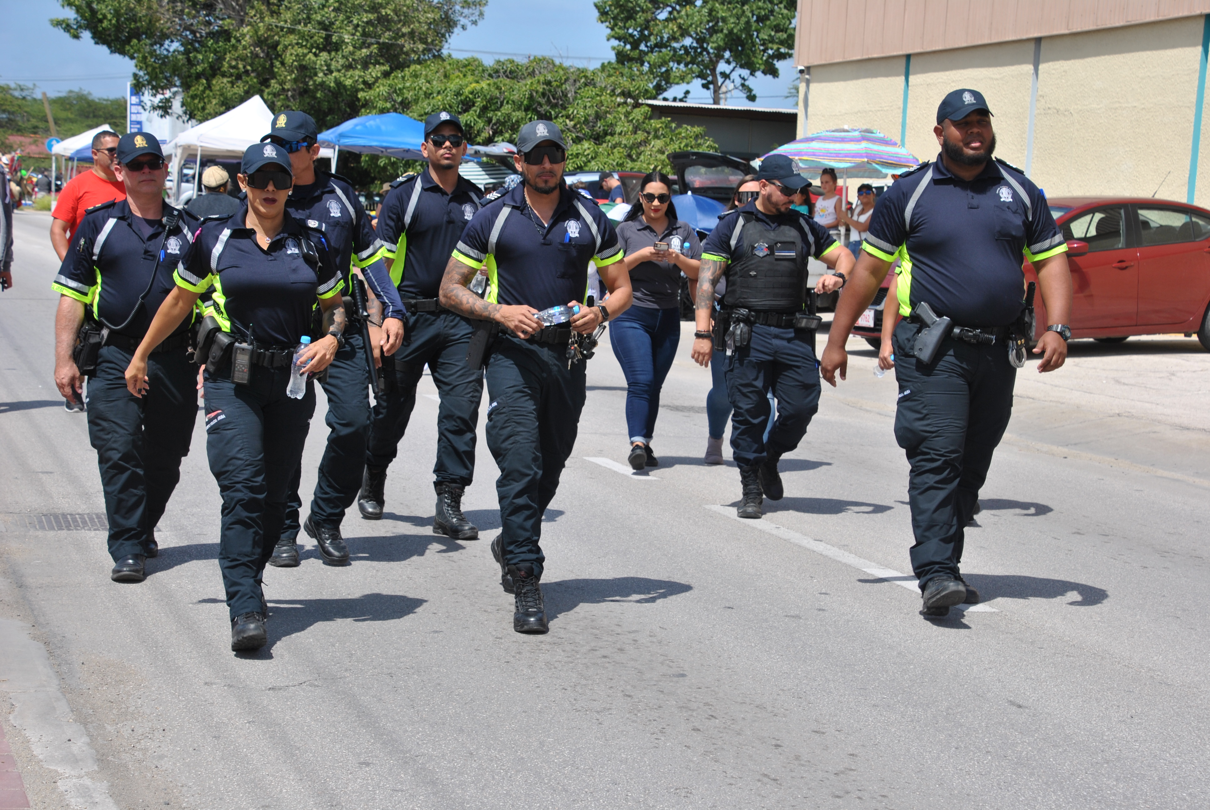 Cuerpo Policial ta celebrando nan di 37 aniversario