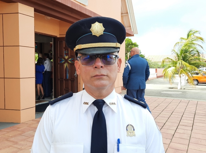 Presidente di Sindicato SPA hopi satisfecho cu trabao di Alto Comisario den Cuerpo Policial