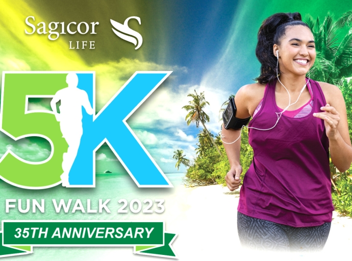 Sagicor ta celebra 35 aña na Aruba cu un 5K Fun Walk