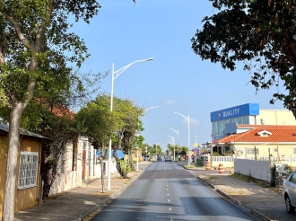 ELMAR a finalisa proyecto pa pone luznan nobo na Bernhardstraat