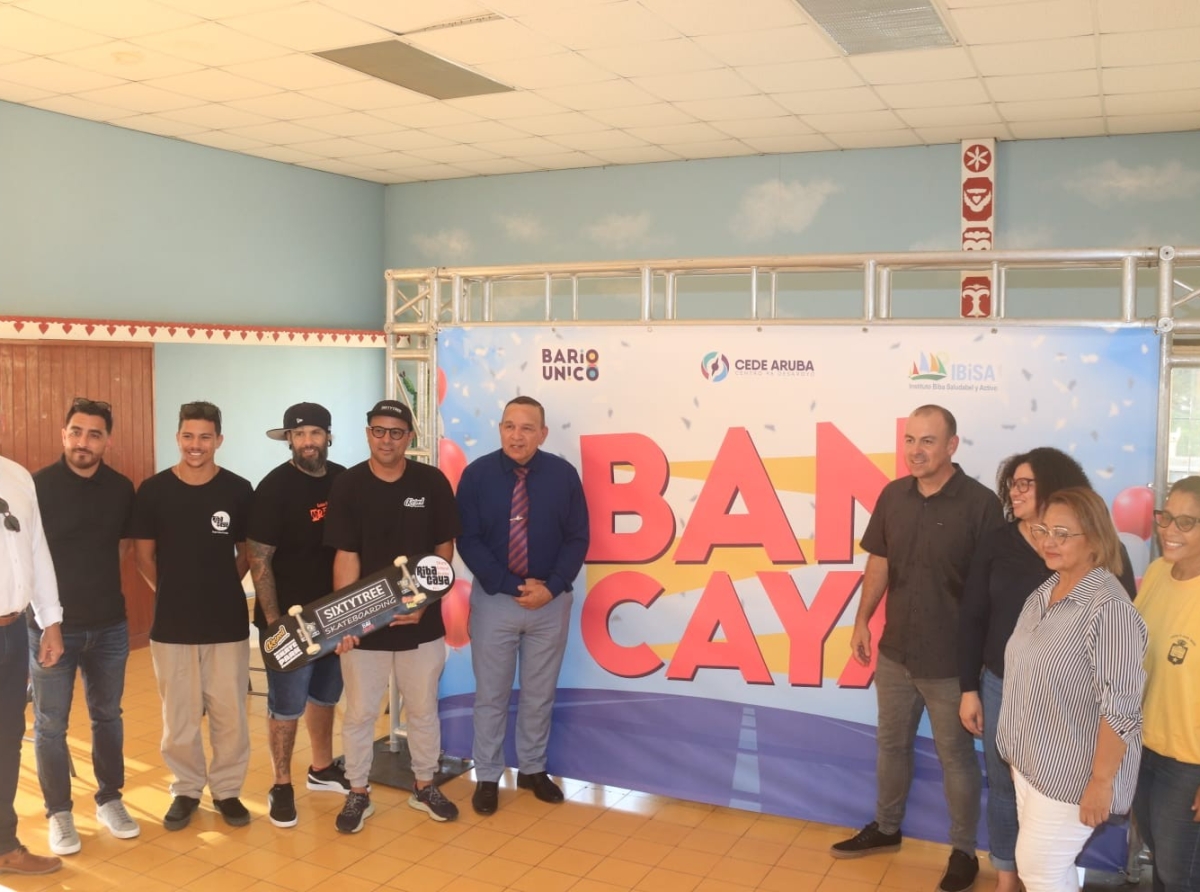 CEDE Aruba a lanza su proyecto “Ban Caya” cu lo cuminza dia 10 di September den e distrito di Noord