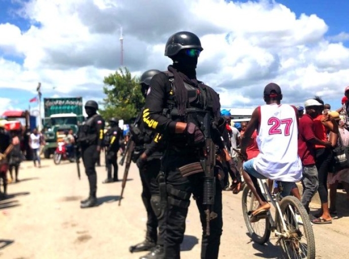 Extra seguridad na frontera Haiti y Republica Dominicana