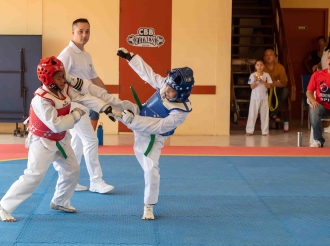 Elvis Chavez di Truescore a scoge e miho bringadonan di Ultimate Taekwondo Cup