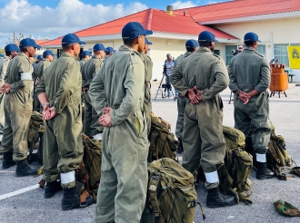 Aspirantnan pa bira agente di Wardacosta ta inicia trayecto nobo den nan estudio