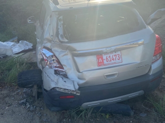 'Hit & Run' riba Watty Vos Boulevard a laga auto cu perdida total