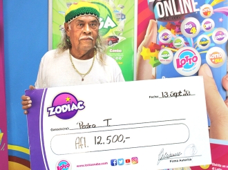Pedro a gana bon placa cu wega di Zodiac