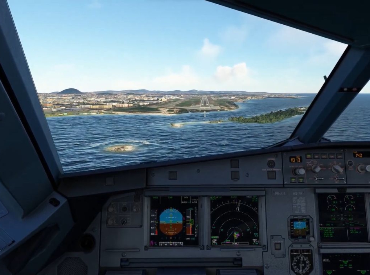 Aruba Flight Simulator Club cu anochi informativo
