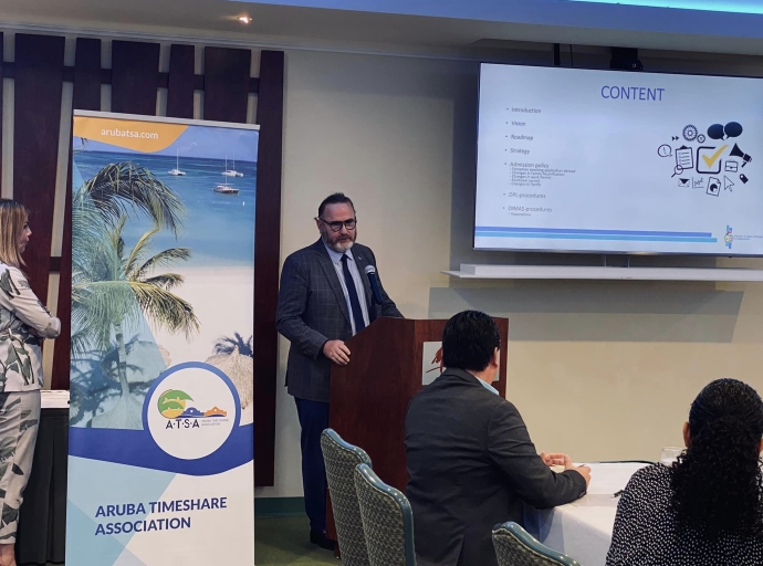 Aruba Timeshare Association a 'host' nan encuentro di kwartaal