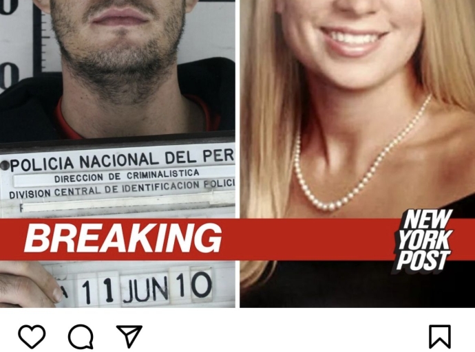 NY Post ta publica supuesto informacion nobo relaciona cu desaparicion di Natalee Holloway