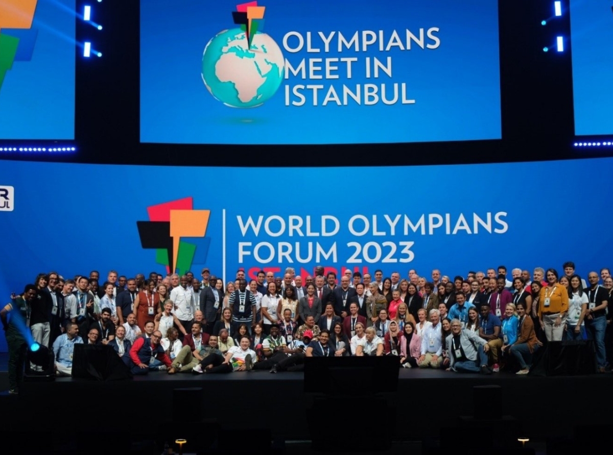 Aruba presente na e di tercer World Olympians Forum na Istanbul