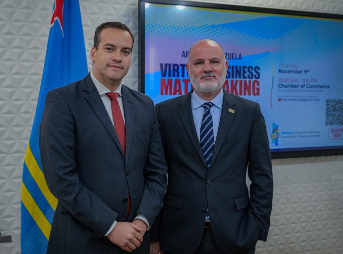 Ta bay tin un 'Virtual Business Matchmaking' entre Aruba y Venezuela dia 9 di November 9 na Camara di Comercio