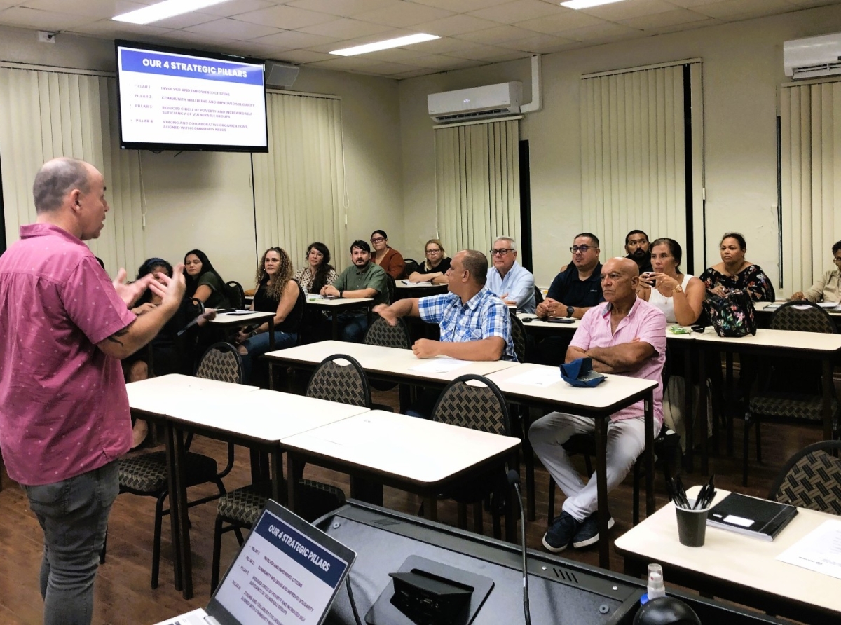 CEDE Aruba a organisa varios training en conexion cu Proyecto Barionan Unico