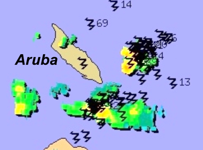 Lamper a dal y kita coriente di area grandi di Santa Cruz