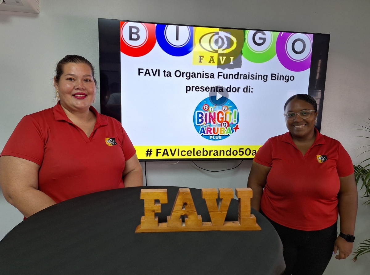  FAVI ta organizando un Bingo Fundraising pa celebra su di 50 aniversario