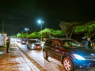 Polis a tene control nacional den fin di siman