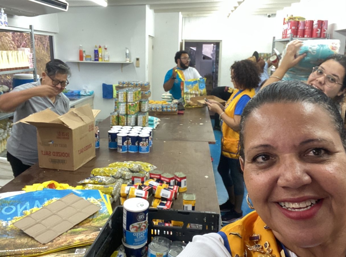 Aruba One Happy Island Lions Club a coopera un biaha mas cu Fundacion Pa Nos Comunidad