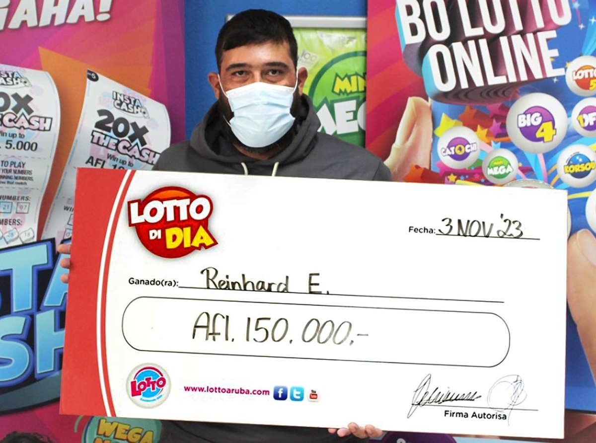 Reinhard tabata e unico ganador jackpot Lotto di Dia