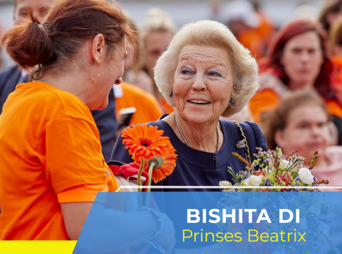 Prinses Beatrix ta bishita Aruba e siman aki