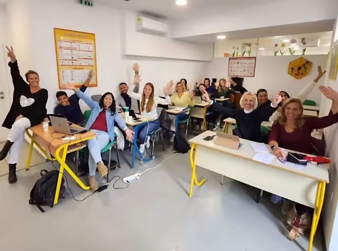 Docentenan di Colegio Arubano a bay Croacia pa curso di Erasmus+