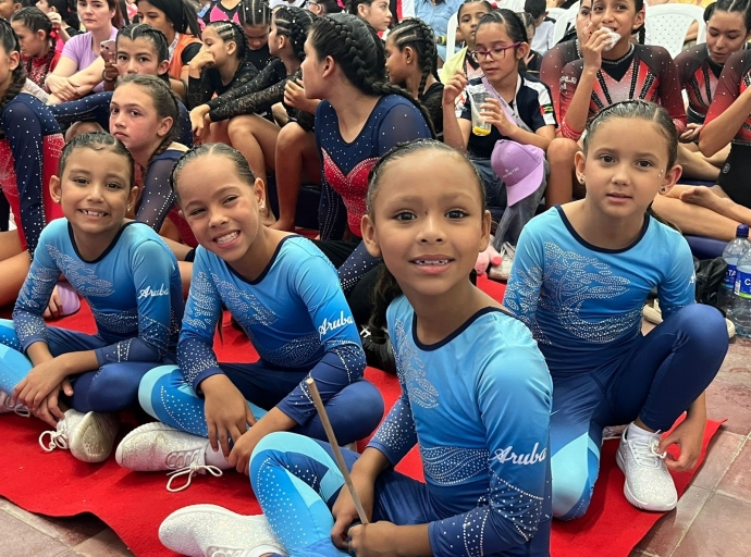 Gihae Gymnastics cu logronan grandi na Campeonato Sudamericano di Gimnasia Artistica