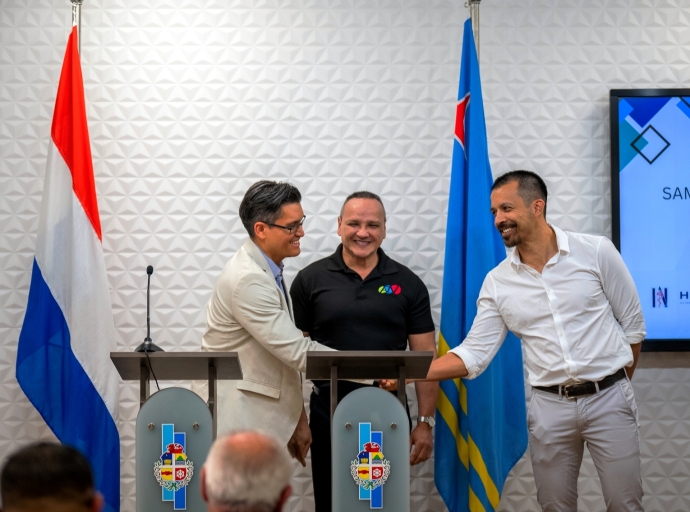 A firma acuerdo di cooperacion entre HAVA, ASHA y AZV pa fortifica e sector di cuido na Aruba