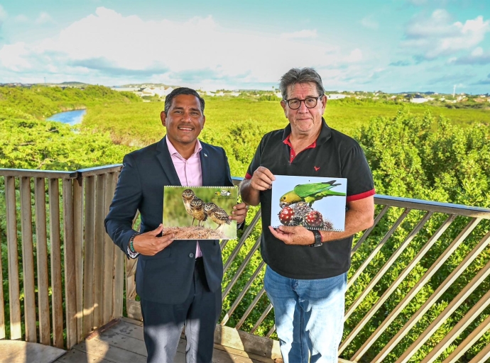 Aruba Birdlife Conservation a celebra ampliacion di Wetlands hunto cu Minister di Naturaleza